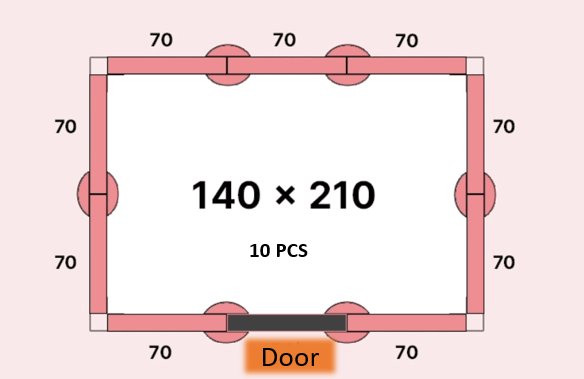 [NEW] Creamhaus Baby Room x FREE Inward-Folding Mat